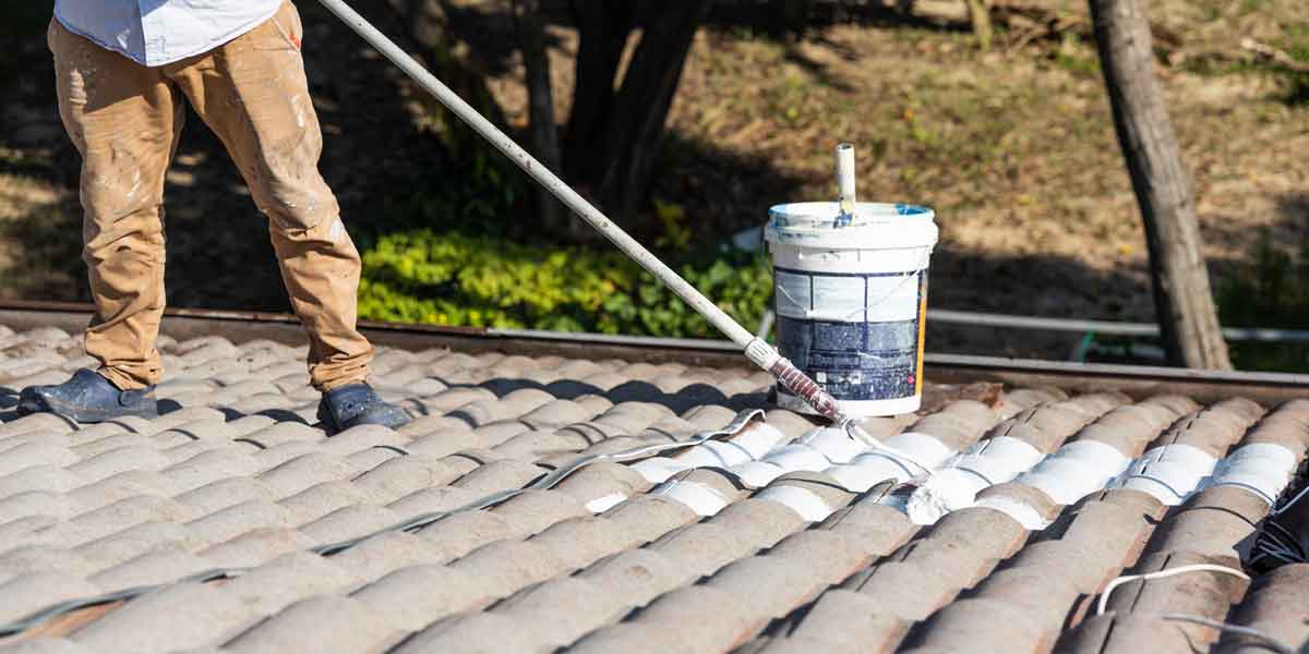 can you paint shingle roof